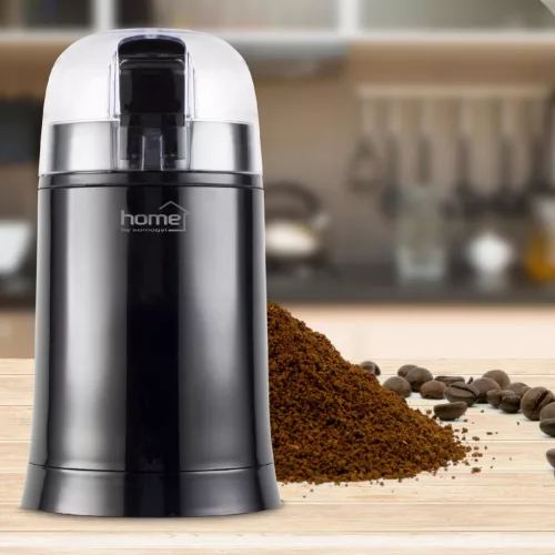 HG_KD_75 Home HG KD 75 kávédaráló, teljesítmény 150 W, rozsdamentes tartály és kések, 75 g kapacitá