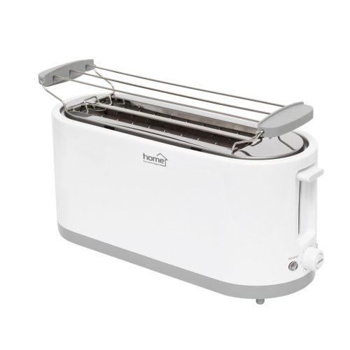 HG_KP_42 Home HG KP 42 4 szeletes kenyérpirító, 1400 W, cooltouch, 7 fokozat, zsemlemelegítő, fehér