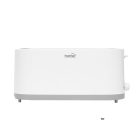 HG_KP_42 Home HG KP 42 4 szeletes kenyérpirító, 1400 W, cooltouch, 7 fokozat, zsemlemelegítő, fehér