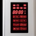 HOME HG MH 23 GR mikrohullámú sütő grill funkcióval, digitális, 800 W, 23 literes, gyerekzár, szürke