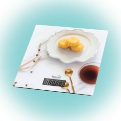   HOME HG M 05 konyhai mérleg, méréshatár 5 kg, mérési pontosság 1 g, tára funkció, automatikus kikapcsolás