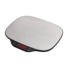 HOME HG M 15 konyhai mérleg, méréshatár 15 kg, mérési pontosság: 1 g, tára funkció, világító piros LED kijelzővel, automatikus kikapcsolás,
