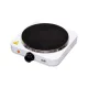 HG_R_01WH Home HG R 01WH hordozható elektromos főzőlap, teljesítmény: 1500 W, ∅18 cm főzőfelület, z