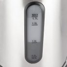 HOME HG VF 04 vízforraló, teljesítmény 2000 W, 1,7 literes víztartály, 360°-ban forgatható állvány, rejtett fűtőszál, duplafalú