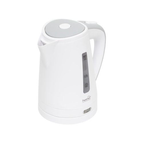 HOME HG VF 05 vízforraló, teljesítmény 2000 W, 1,2 literes víztartály, 360°-ban forgatható állvány, rejtett fűtőszál, fehér