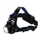 HLM_5R Home HLM 5R LED tölthető fejlámpa, fém, 1000 lm, 3 funkció, fókuszálható, 1200 mAh, ~9 óra ü