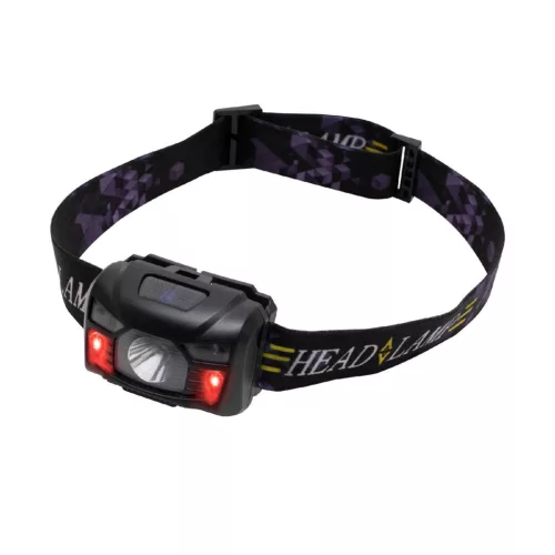 HLP_7RP Home HLP 7RP LED tölthető fejlámpa, 100 lm, PIR mozgásérzékelő, 5 funkció, 1200 mAh, ~4 óra