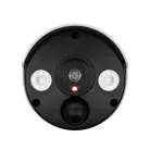 HSK_140 Home HSK 140 kültéri álkamera lámpával, élethű megjelenés, piros fény, dupla LED lámpa mozg
