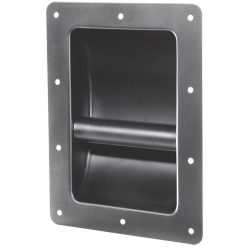 HT_203 SAL HT 203 süllyesztett fogantyú hangfalhoz, fém, 220 x 163 x 60 mm