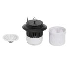 HOME IKF 40 ventilátoros beltéri rovarcsapda, 40 m2 hatókörzet, UV-A fény, rovargyűjtő kosár, 1 x 7 W fényforrás