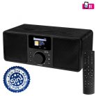 INR_5000_BK SAL INR 5000/BK internetrádió, 5 in 1, 2x5 W, Bass reflex, világrádió, FM RDS, BT, AUX,
