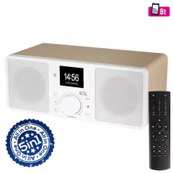 INR_5000_WH Internetrádió, 5in1