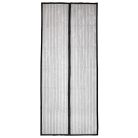 HOME ISM 90210 mágneses szúnyogháló, 90 x 210 cm ajtóra, tépőzár felhelyezés, mágneses záródás
