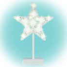 KAD_20_STAR Home KAD 20 STAR csillag asztaldísz, 20 db LED, ABS műanyag, 25 x 39 cm