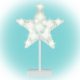 KAD_20_STAR Home KAD 20 STAR csillag asztaldísz, 20 db LED, ABS műanyag, 25 x 39 cm