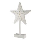 KAD_20_STAR Home KAD 20 STAR csillag asztaldísz, 20 db LED, ABS műanyag, 25 x 39 cm
