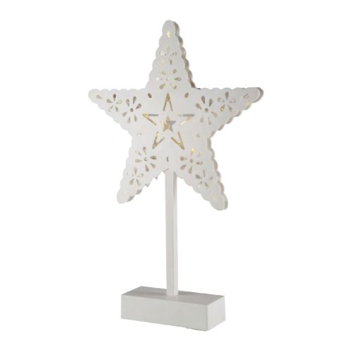 KAD_20_STAR Home KAD 20 STAR csillag asztaldísz, 20 db LED, ABS műanyag, 25 x 39 cm