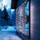 KAF400DWH HOME KAF400DWH DOT LED-es fényfüggöny, 400 db hidegfehér DOT LED, 2x2m, 8 program, ismétl