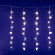KAF50WW HOME KAF50WW LED-es hópehely fényfüggöny, 1,35 m, 50 db melegfehér LED, hálózati tápellátás