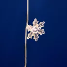 KAF50WW HOME KAF50WW LED-es hópehely fényfüggöny, 1,35 m, 50 db melegfehér LED, hálózati tápellátás