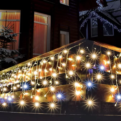 KAF_300L_5M Home KAF 300L 5M LED-es sziporkázó fényfüggöny, 5 m / 300 db sziporkázó melegfehér LED,