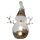 HOME KDC 29 LED-es hóember kerámia figura, 12 db LED