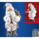 KDD_31 Home KDD 31 táncoló, zenélő mikulás, 30 cm magas