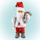 KDD_32 Home KDD 32 táncoló, zenélő mikulás, 30 cm magas