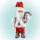 KDD_32 Home KDD 32 táncoló, zenélő mikulás, 30 cm magas
