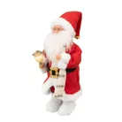 KDD_35 Home KDD 35 táncoló, zenélő mikulás, világító lámpás, 35 cm magas