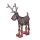 KDR_1 Home KDR 1 LED-es szarvas, rudolf, 100 db állófényű LED, IP44, fémváz, műrattan, kültéri, bel