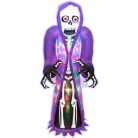 HOME KD 150 CS felfújható halloween csontváz, 152 cm, belső LED projektorral, beépített ventilátor, kül- és beltéri