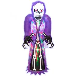   HOME KD 150 CS felfújható halloween csontváz, 152 cm, belső LED projektorral, beépített ventilátor, kül- és beltéri