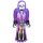 KD_150_CS Home KD 150 CS felfújható halloween csontváz, 152 cm, belső LED projektorral, beépített v