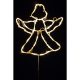 KID501WW HOME KID501WW angyal ablakdísz, 35 db melegfehér LED, időzítő, kül- és beltéri kivitel
