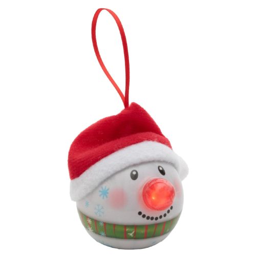 KID_65 Home KID 65 hóember gömb, 1 db LED, piros, villogó