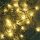 KII_100_WW Home KII 100/WW LED-es fényfüzér, 8 m / 100 db melegfehér LED, állófényű, zöld vezeték, 