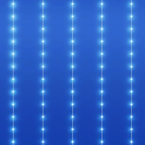 KIN210DWH HOME KIN210DWH DOT LED-es fényfüggöny, 210db hidegfehér DOT LED, 1,5m hosszú, állófényű, 
