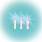 KIN_168C_WH Home KIN 168C/WH LED-es fényfüggöny, 1,2x1,4 m / 168 db hidegfehér LED, fehér vezeték, 