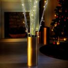 HOME KLB 120/SL világító ágak, 40 db LED, 120 cm ágak, ezüst színű, ismétlődő időzítés, beltéri