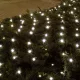 KLN_160C_WH Home KLN 160C/WH LED-es háló, 2x1,5 m / 160 db hidegfehér LED, zöld vezeték, állófényű,