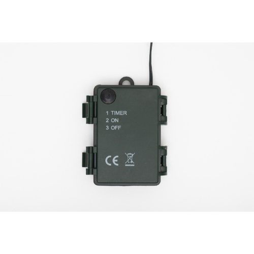 KMF60BLED Home KMF60BLED elemes műfenyő tobozokkal, LED-ekkel, 60cm magas, 30db melegfehér LED, 8 p