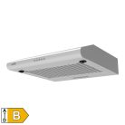 HOME KPE 5019S konyhai páraelszívó STORM, három sebességfokozat, légszállítás: 190 m3/h, 38 W, 50 cm, rozsdamentes acél