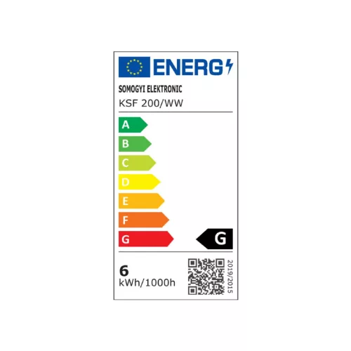 KSF_200_WW Home KSF 200/WW LED-es fényfüggöny, 4 m / 200 db melegfehér LED, állófényű, fekete vezet