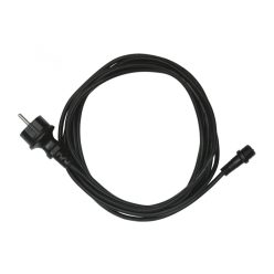 KSH_5 Home KSH 5 hálózati csatlakozó kábel, 5 m, kül- és beltéri kivitel, fekete