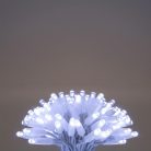 KSIW100WH HOME KSIW100WH sorolható fényfüzér, 10 méter , 100db hidegfehér LED, fehér vezeték, kül- 
