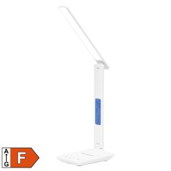   HOME LA 10 Q asztali lámpa vezeték nélküli töltővel, 600 lm, 6 W, 5 fokozat, vezeték nélküli Qi töltő (max. 10 W)