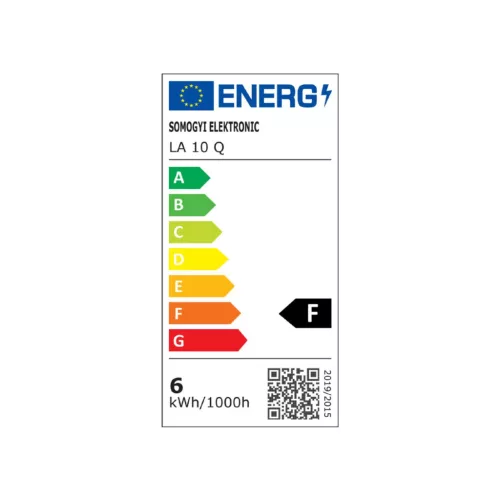 LA_10_Q Home LA 10 Q asztali lámpa vezeték nélküli töltővel, 600 lm, 6 W, 5 fokozat, vezeték nélkül