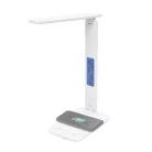 LA_10_Q Home LA 10 Q asztali lámpa vezeték nélküli töltővel, 600 lm, 6 W, 5 fokozat, vezeték nélkül