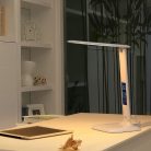 LA_51 Home LA 51 LED-es asztali lámpa, óra, 5 W / 400 lm, hőmérő, naptár, ébresztés, melegfehér / h